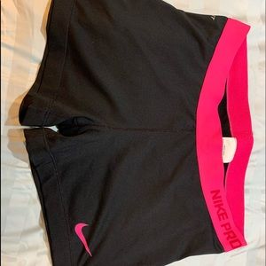 Nike spandex shorts